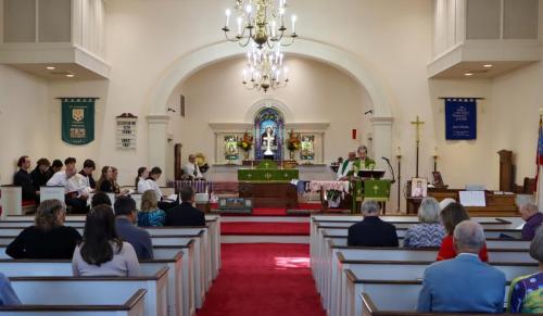 Visit of the Former Presiding Bishop, The Rt. Rev. Katharine Jefferts Schori