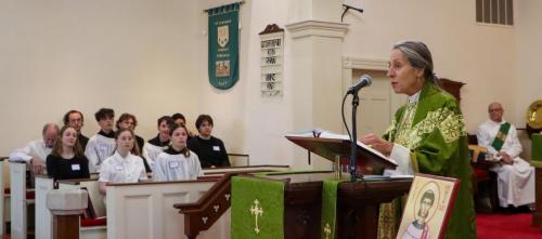 Visit of the Former Presiding Bishop, The Rt. Rev. Katharine Jefferts Schori